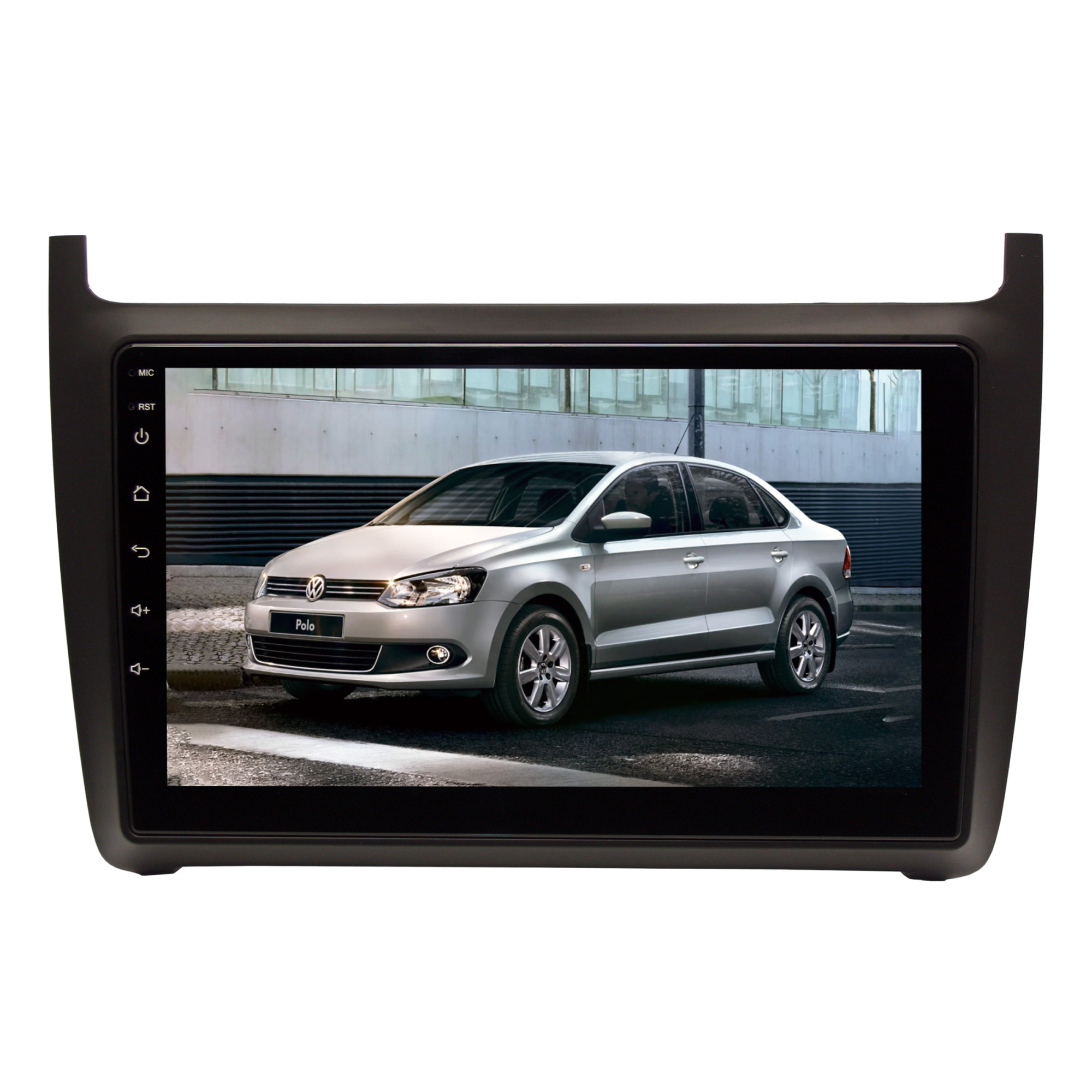 Штатная магнитола 9 дюймов для Volkswagen Polo 2011-2016 гг. LeTrun  5100-5541 MEKEDE Android 10 4+64 8 ядер Unisoc 7862 (S) DSP ++